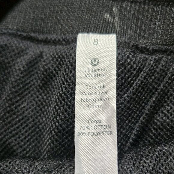 Lululemon Studio Pant II Liner Womens Size 8 Black Luon Pockets Adjustable NWT - Picture 4 of 8